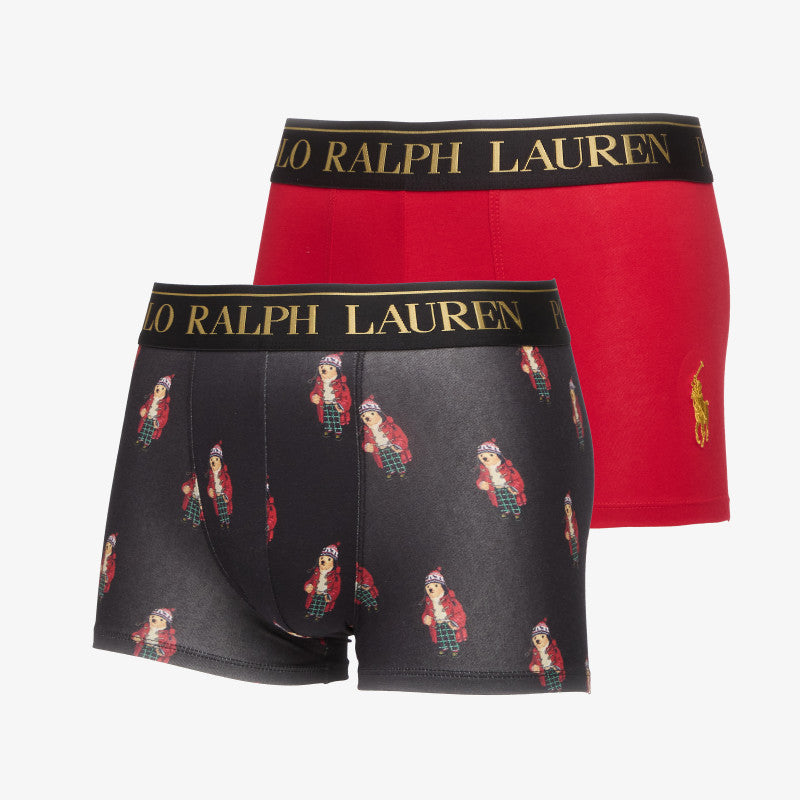 Bokserki Ralph Lauren Polo Trunk Gb 2-Pack Black