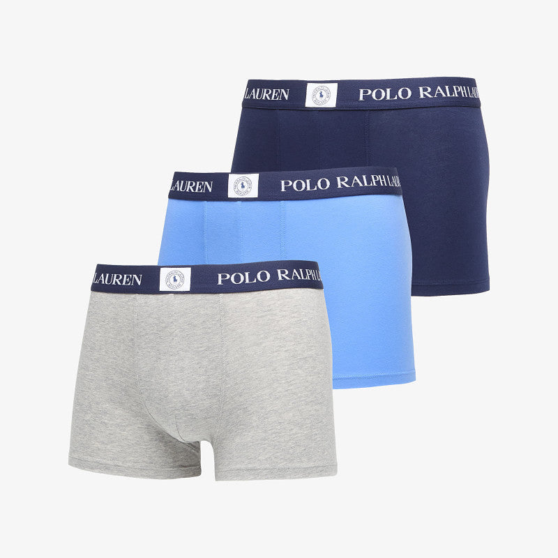 Bokserki Ralph Lauren Cotton Trunk 3-Pack Multicolor