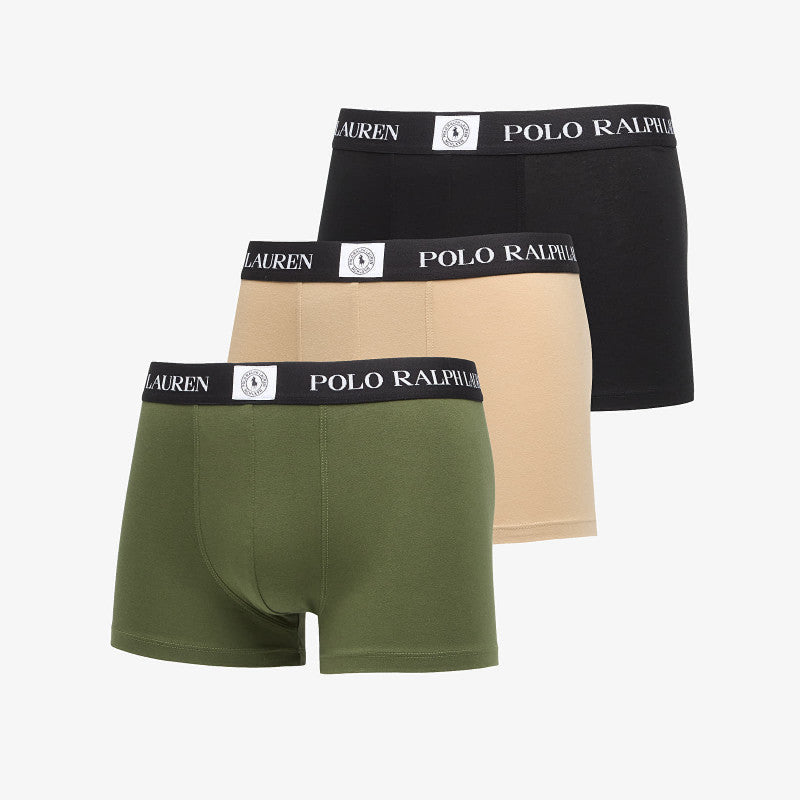 Bokserki Ralph Lauren Cotton Trunk 3-Pack Multicolor