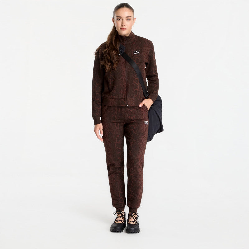 EA7 Emporio Armani Train Graphics Series Wmns Pants Fancy Chicory Coffee