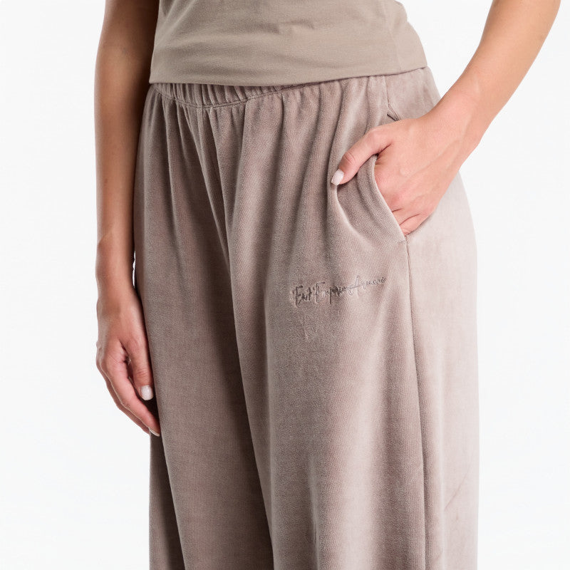 EA7 Emporio Armani Train Athletic Velour Wmns Pants Cinder