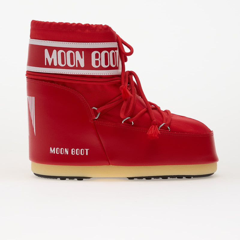 Moon Boot Icon Low Nylon Red
