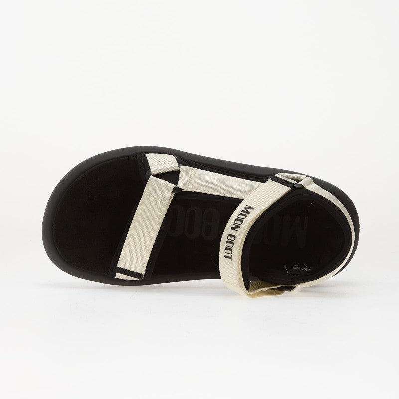 Moon Boot Super Sandal Black/ White