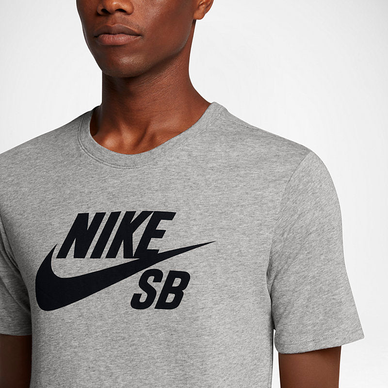 Nike SB Logo Dri-FIT Tee Medium Grey