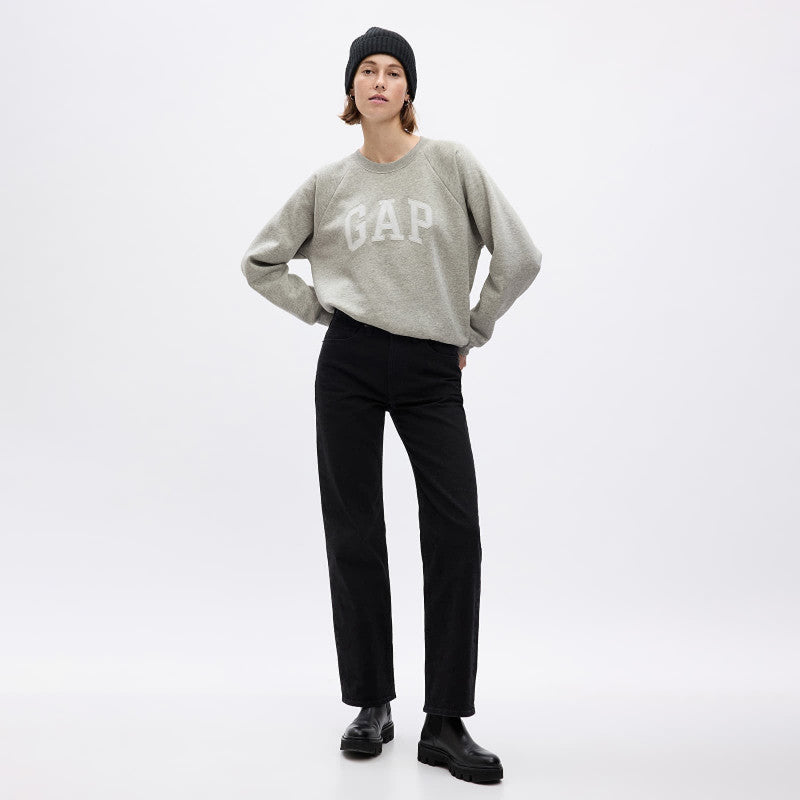 GAP Logo Sweatshirt Light Heather Grey