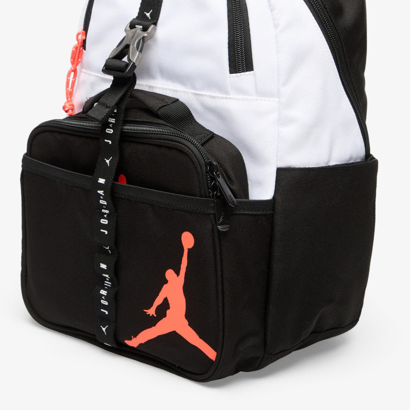 Jordan Air Jordan Lunch Backpack White/ Black