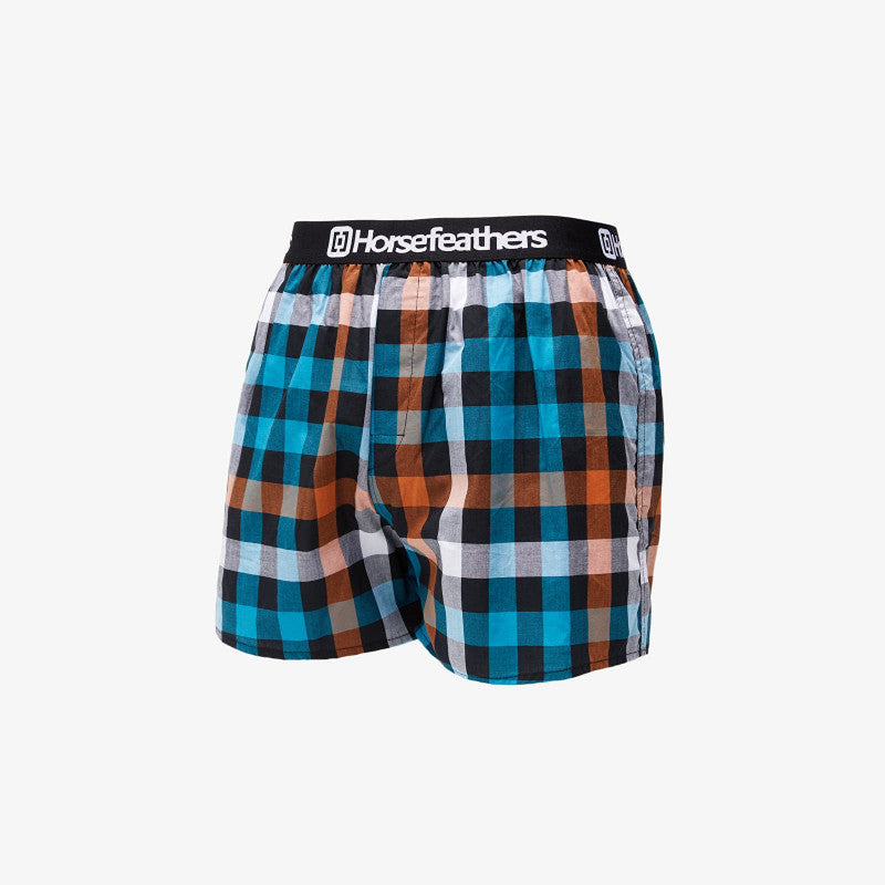 Bokserki Horsefeathers Clay Boxer Shorts Teal Green