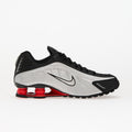 Nike Shox R4 Black/ Mtlc Silver-Lt Crimson