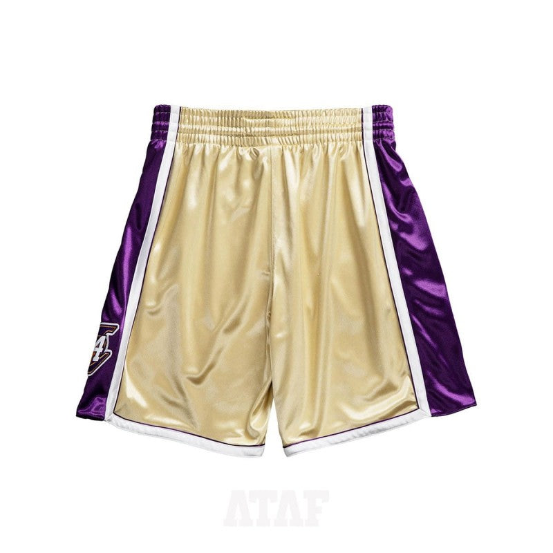 Mitchell & Ness NBA Hall Of Fame Authentic Shorts Los Angeles Lakers 1996-2016 Kobe Bryant Gold