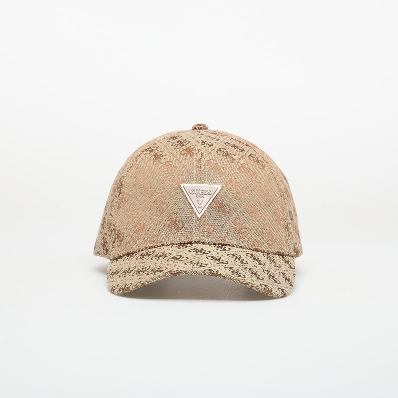GUESS Katya Baseball Cap Latte Logo