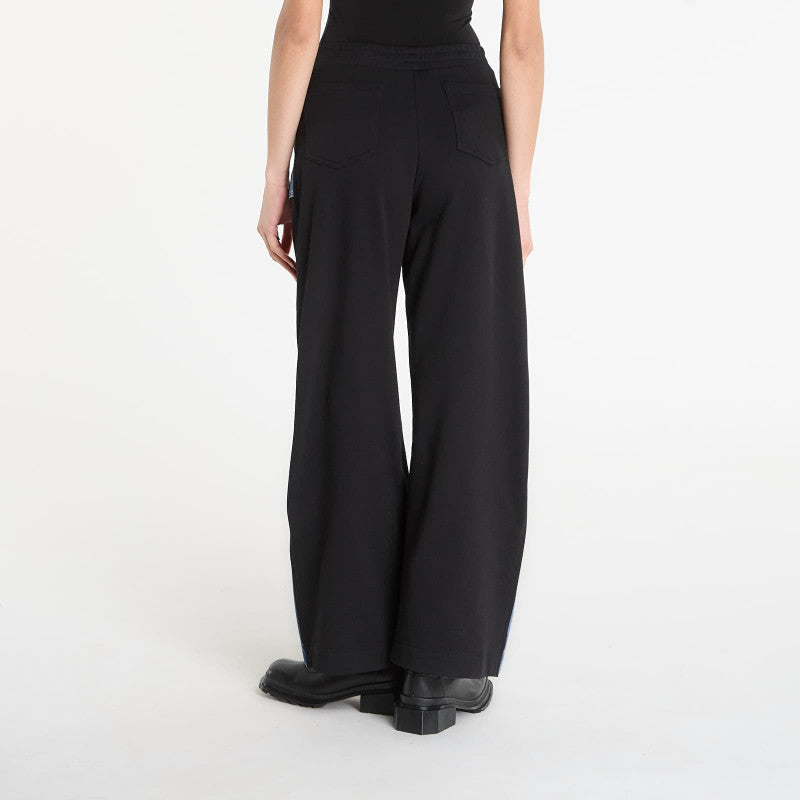Karl Lagerfeld Jeans Mixed Material Sweatpant Washed Blue/ Black
