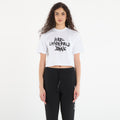 Karl Lagerfeld Jeans Reg Cropped Graffiti Tee White