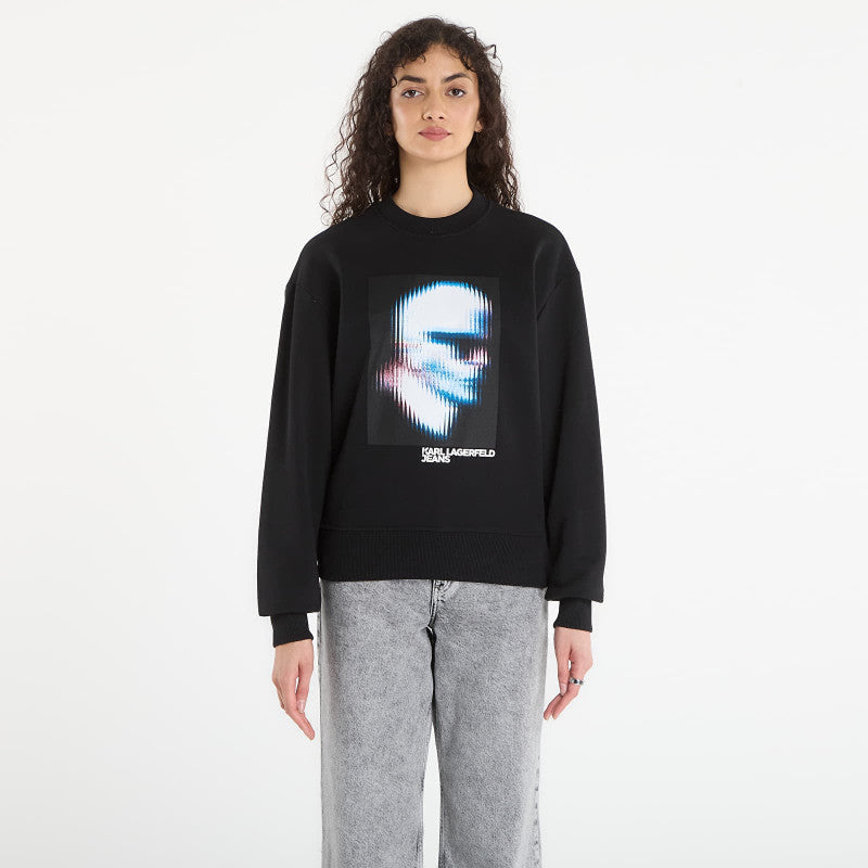Karl Lagerfeld Jeans Relaxed Karl Sweat Black