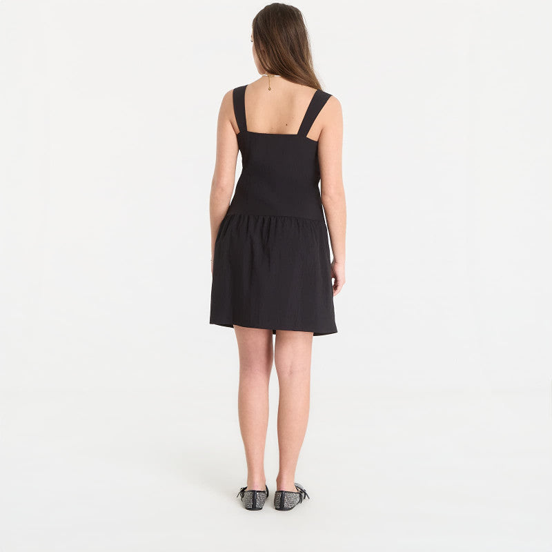 Sukienka Karl Lagerfeld Jeans Strappy Mini Dress Black