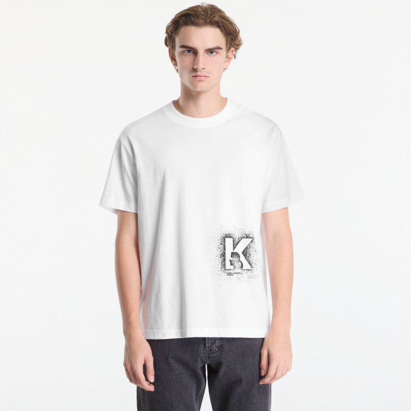 Karl Lagerfeld Jeans Reg K Logo Tee White