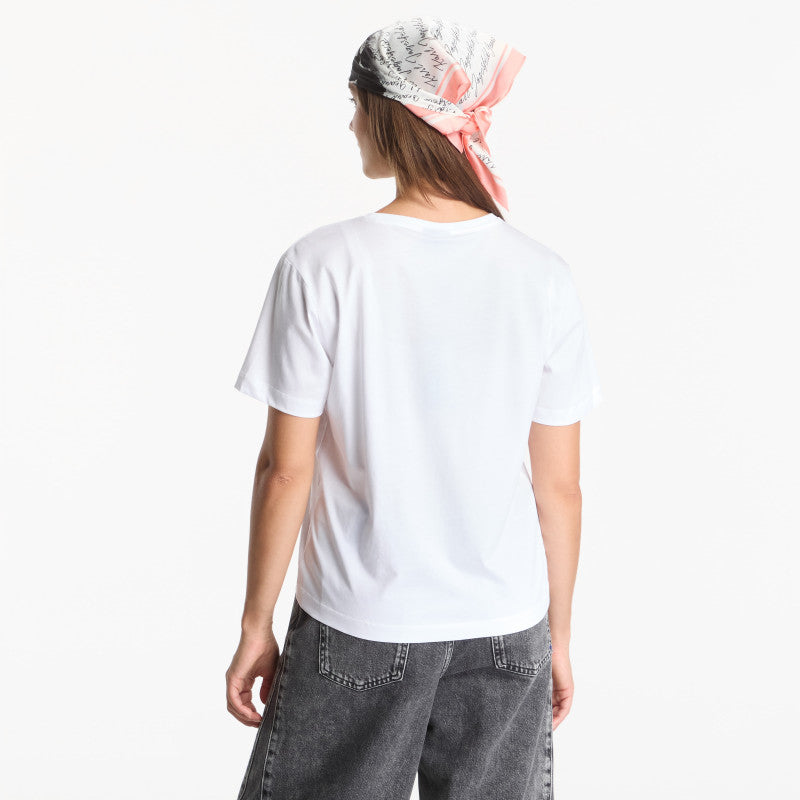 Karl Lagerfeld Jeans Reg K Logo Tee White