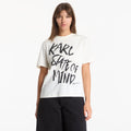 Karl Lagerfeld Jeans Reg Karlism Tee Egret
