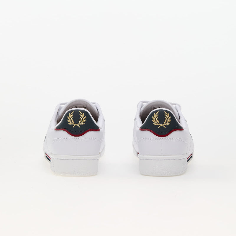 FRED PERRY B722 Leather White/ Navy