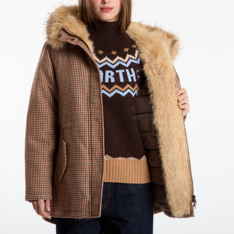 MC2 Saint Barth Brenna Flannel Jacket Pied De Poule