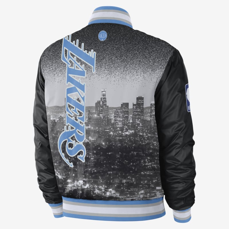 Nike NBA Los Angeles Lakers Courtside City Edition Jacket Black