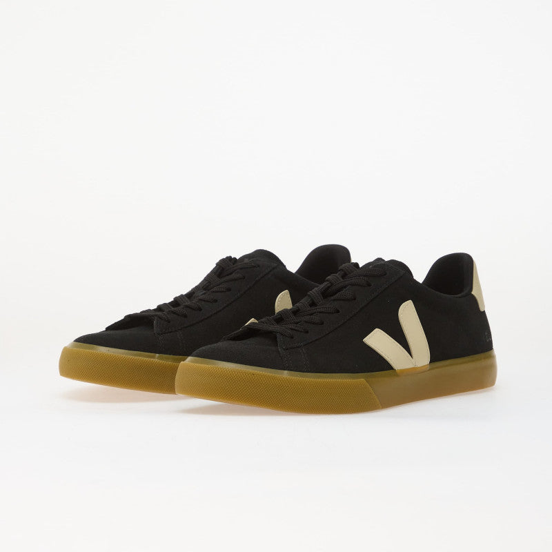 Veja Campo Suede Black/ Pierre/ Natural