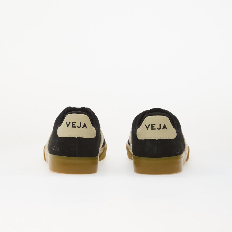 Veja Campo Suede Black/ Pierre/ Natural