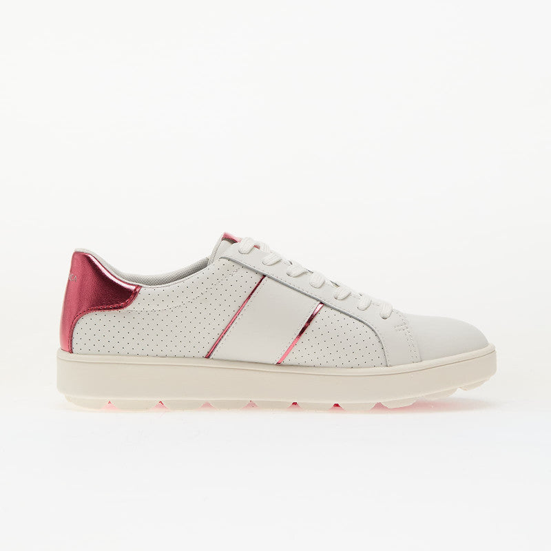 Geox D Spherica Ecub-1 White/ Coral