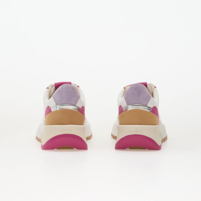 Geox D Metropoli White/ Cyclamen