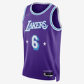 Nike NBA Los Angeles Lakers City Edition Dri-FIT Swingman Jersey LeBron James