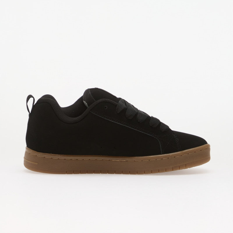 DC Court Graffik Black/ Black/ Gum
