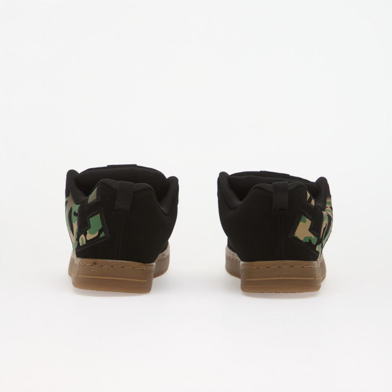 DC Court Graffik Black/ Black/ Gum