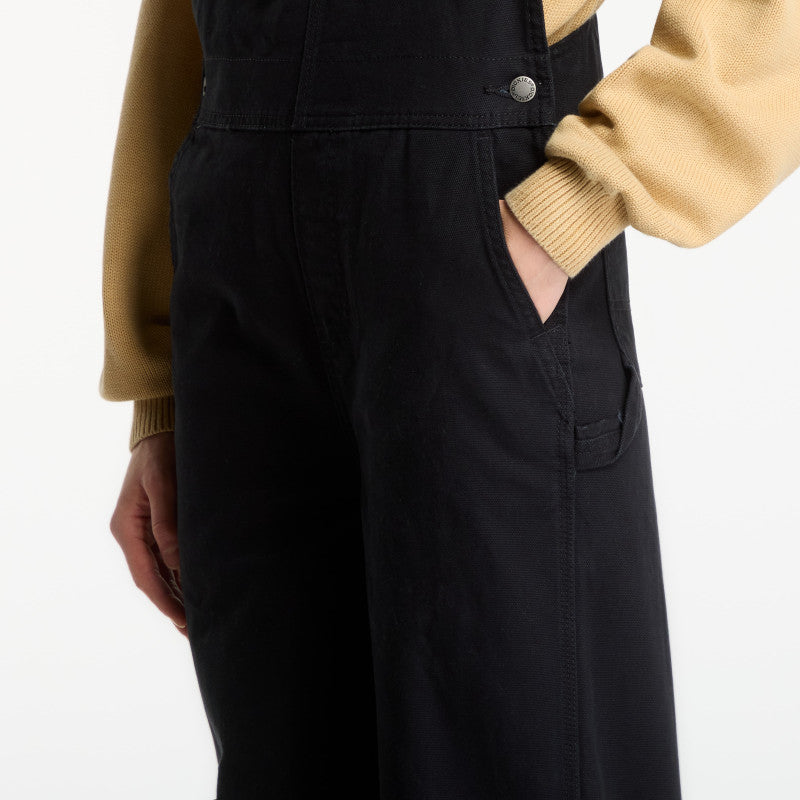 Dickies Canvas Bib Black