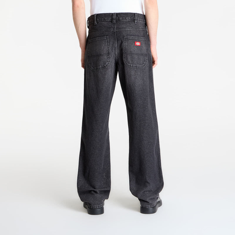Jeansy Dickies 954 Relaxed Straight Work Jeans Black Washed