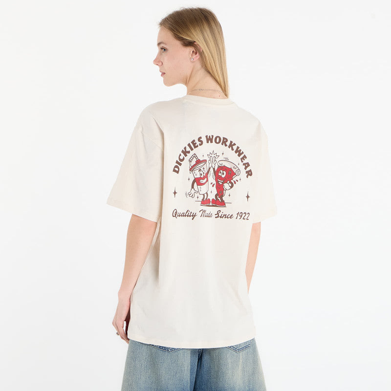 Dickies Pizza Tee UNISEX Beige