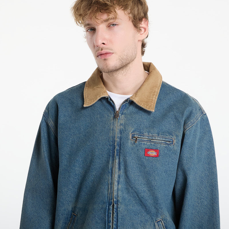 Dickies Denim Painter Jacket Khaki Tinted Blue