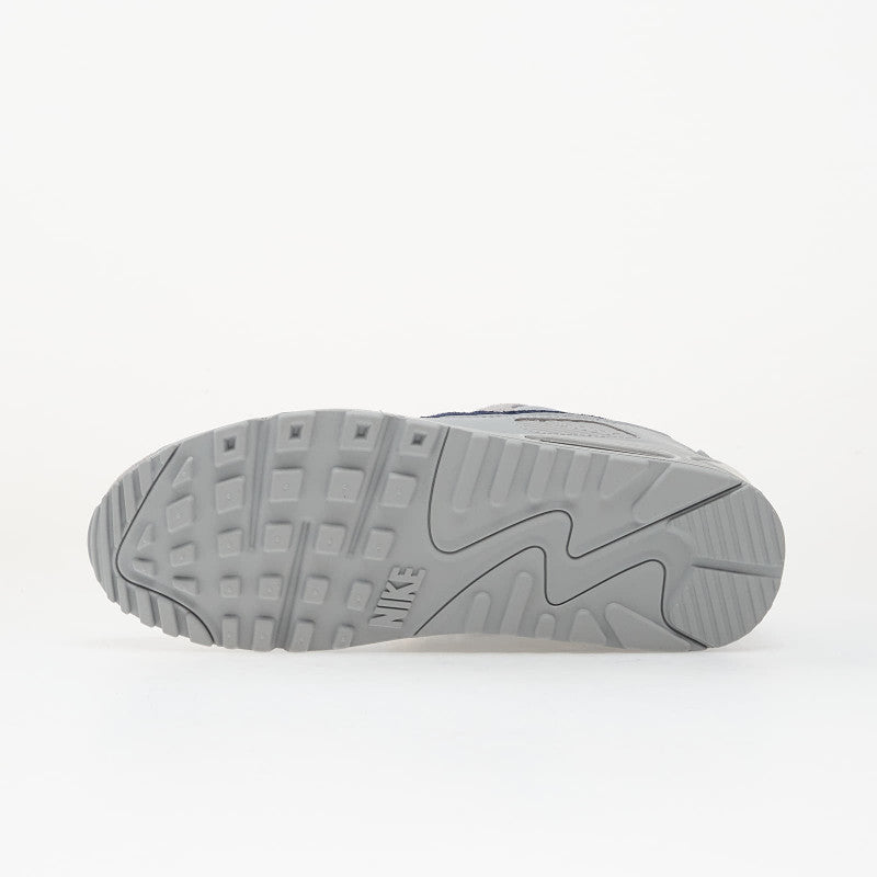 Nike Air Max 90 Wolf Grey/ Midnight Navy-Wolf Grey