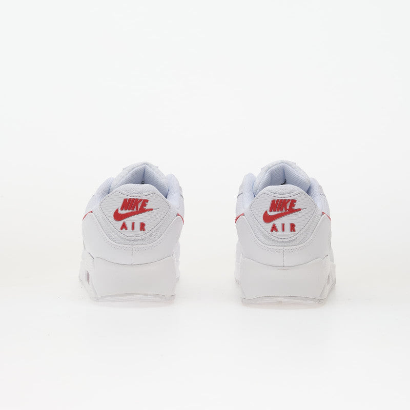 Nike Air Max 90 White/ University Red-White