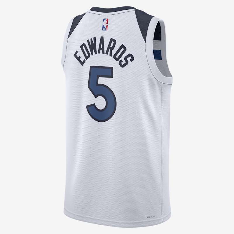 Nike Nba Minnesota Timberwolves Anthony Edwards Association Edition Swingman Marškinėliai