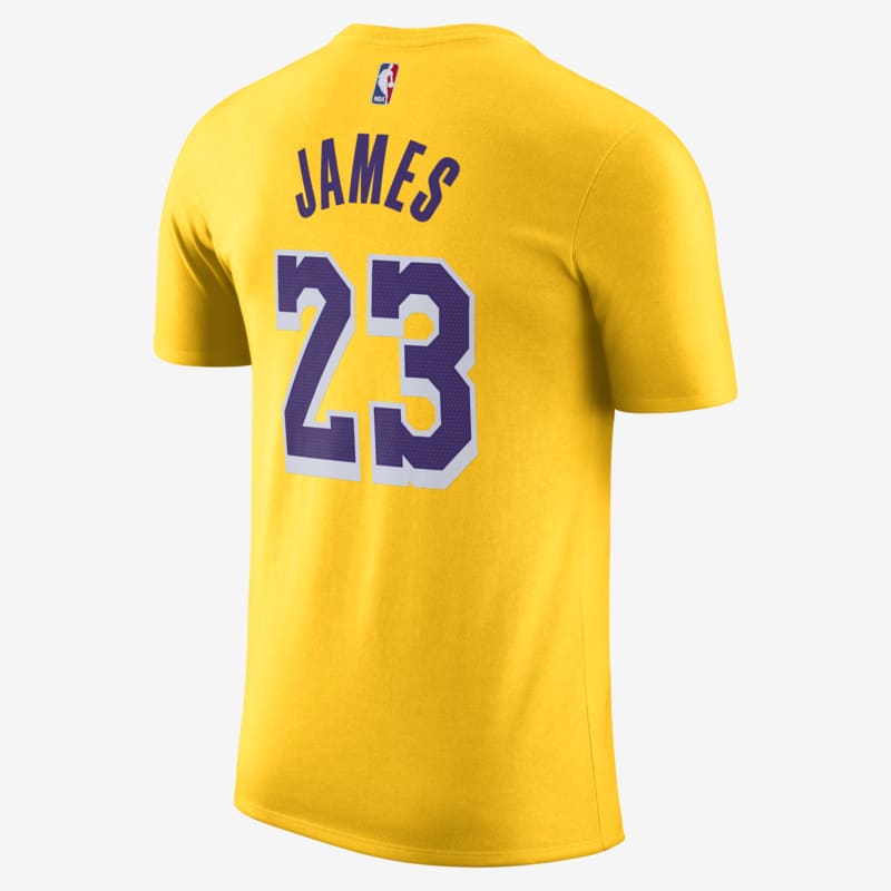 Nike Nba Los Angeles Lakers Lebron James Marškinėliai
