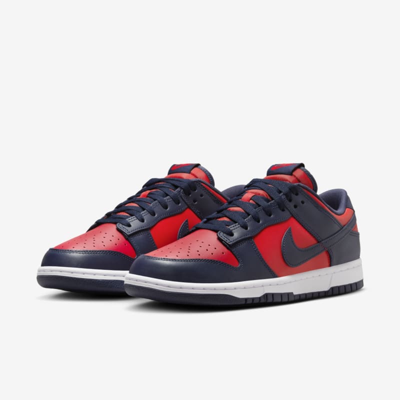 Nike Dunk Low Retro University Red/Biel/Obsidian
