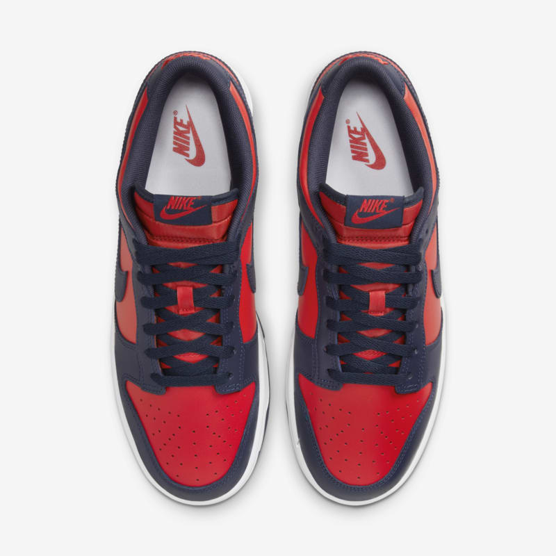 Nike Dunk Low Retro University Red/Biel/Obsidian