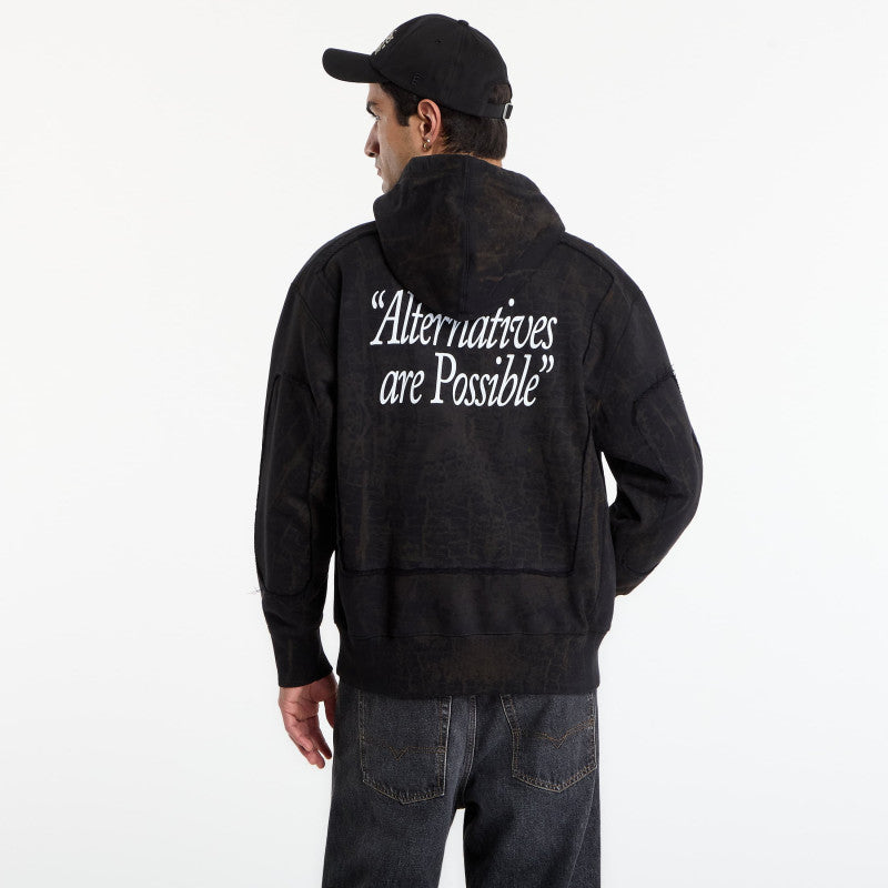 Études Studio Relax Hoodie Options Crackled Black