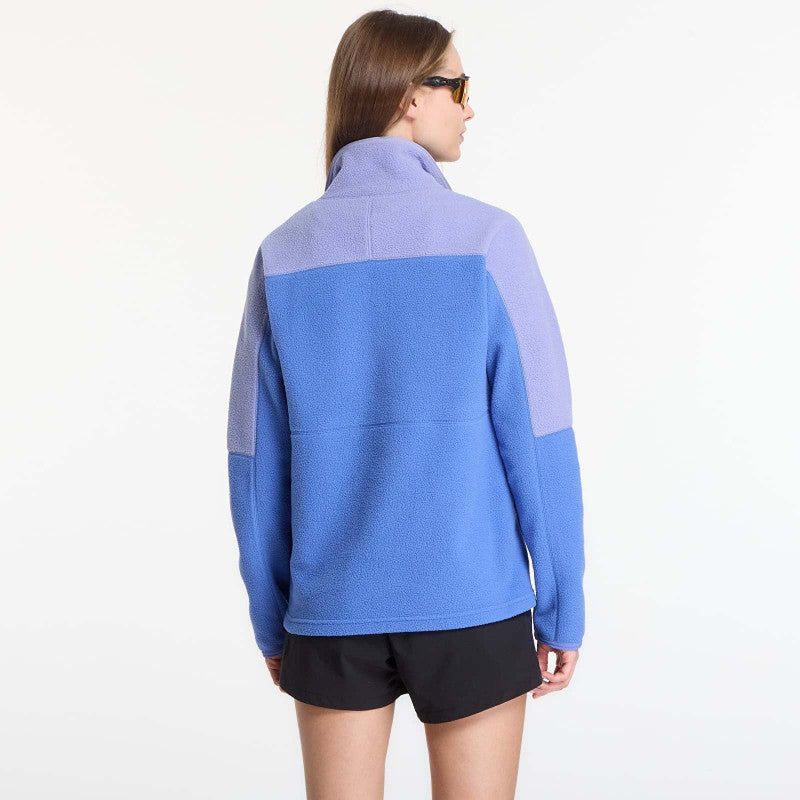 Cotopaxi W's Abrazo Fleece Half-Zip Jacket Aster and Azure