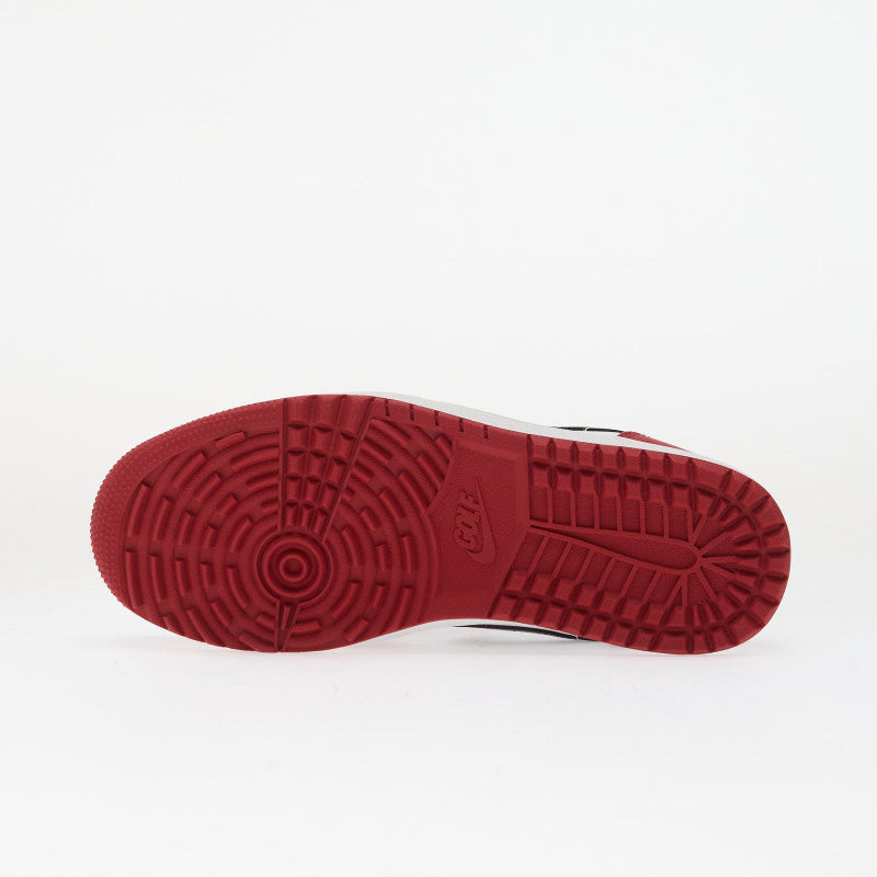 Air Jordan Mule White/ Black-Varsity Red