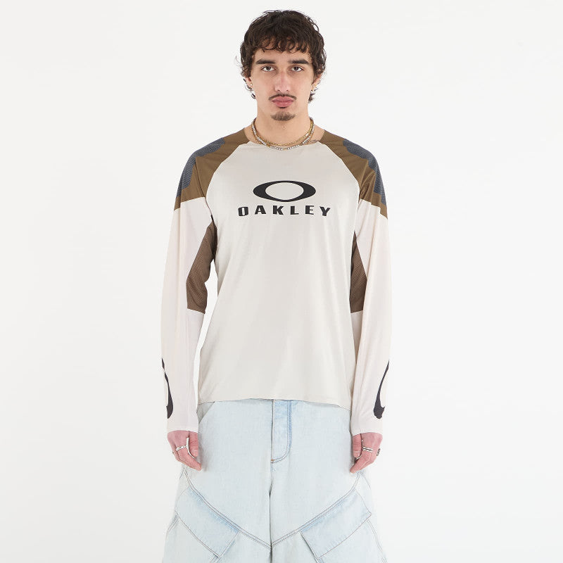 Oakley Seeker Edge Ls Jersey Mist/ Army Green