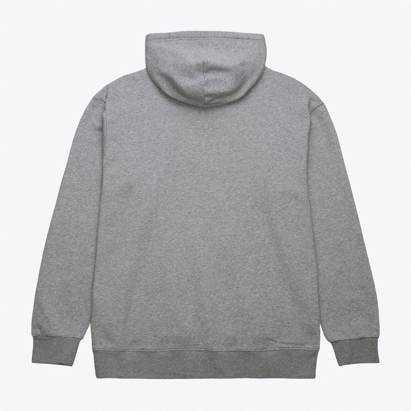 Mitchell & Ness Branded Box Logo Hoodie Grey Heather