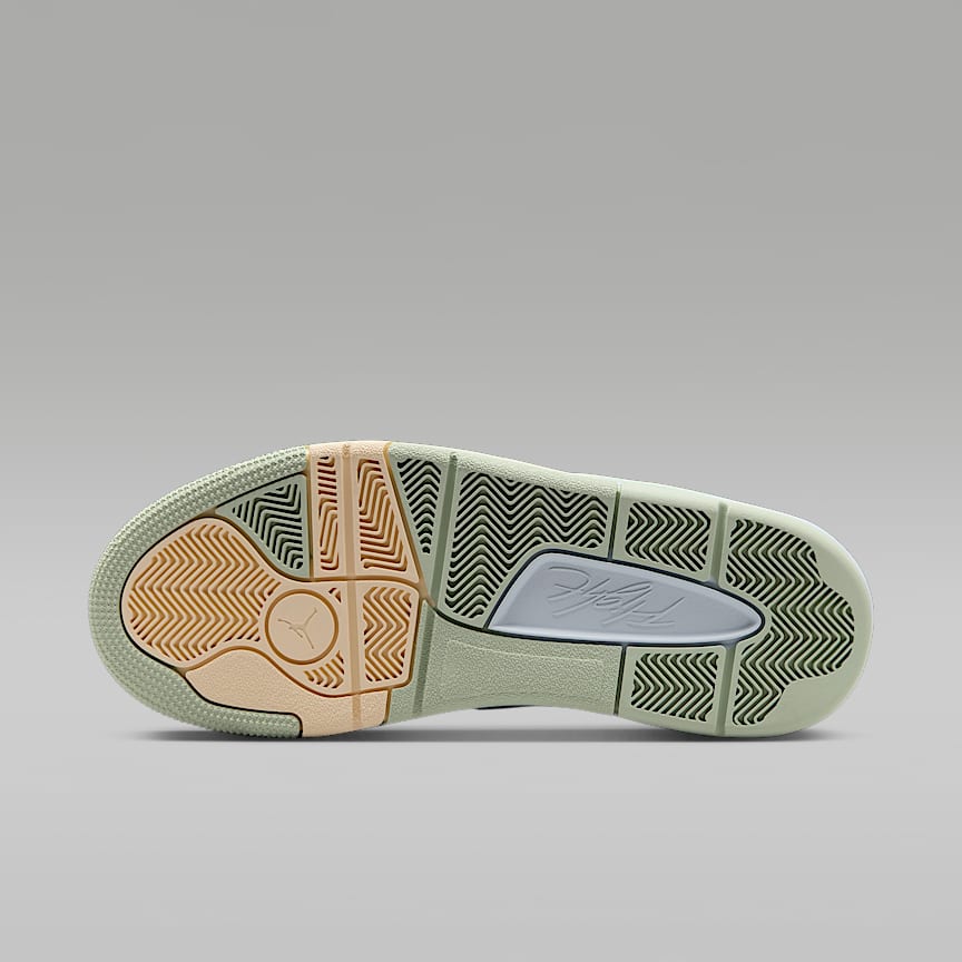 Jordan Flight Court Pale Ivory/ Jade Aura-Aura-Muslin