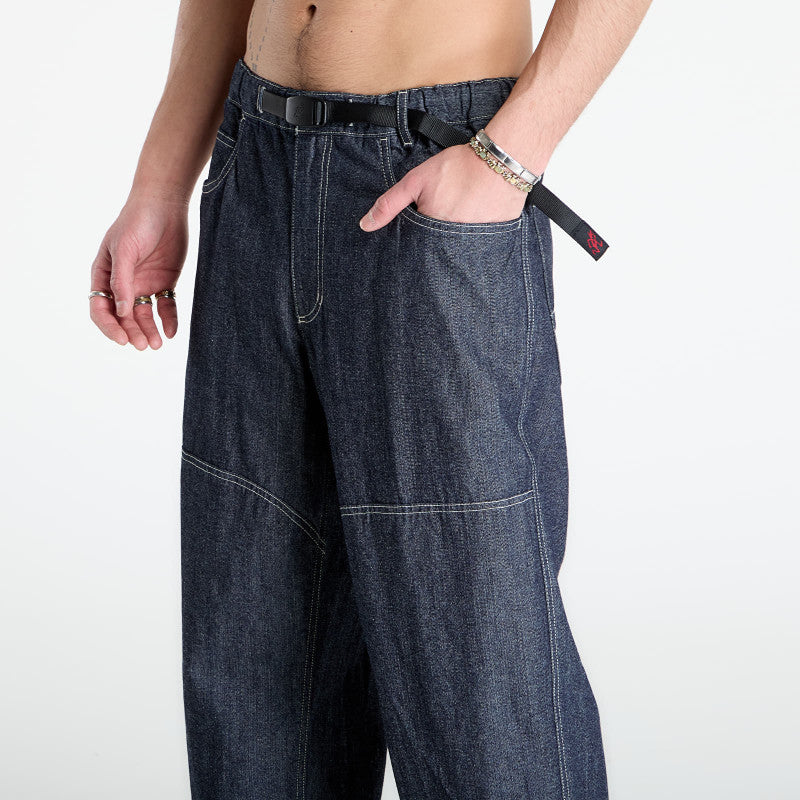 Gramicci Japanese Chambray Double Knee Navy