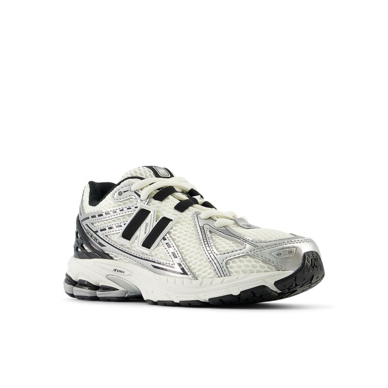 New Balance Kids 1906 Silver Metallic/ Black/ White