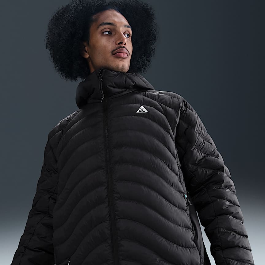 Nike ACG "Lava Flow" Men's Therma-FIT ADV Jacket Black/ Black/ Black/ Summit White